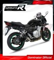 échappement silencieux DOMINATOR GP1 noir compatible avec la moto Suzuki GSF 1250 N / S BANDIT 2007  2016 3
