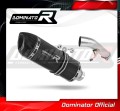 échappement silencieux DOMINATOR HP1 noir compatible avec la moto Suzuki GSF 1250 N / S BANDIT 2007  2016 2