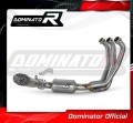 système d’échappement complet avec silencieux DOMINATOR Full System GP3 EX compatible avec la moto Yamaha Tracer 9 / GT 2021  2023 2
