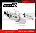 échappement silencieux DOMINATOR rond compatible avec la moto Honda CB 900F HORNET 2002  2007 4