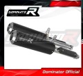 échappement silencieux DOMINATOR GP noir compatible avec la moto Honda CB 900F HORNET 2002  2007 2