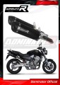 échappement silencieux DOMINATOR HP1 noir compatible avec la moto Honda CB 900F HORNET 2002  2007