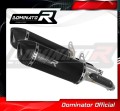 échappement silencieux DOMINATOR HP1 noir compatible avec la moto Honda CB 900F HORNET 2002  2007 2