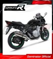kompletny układ wydechowy z tłumikiem DOMINATOR Full System Owalny pasujący do motocykla Suzuki GSF 1250 N / S BANDIT 2007 - 2016 3