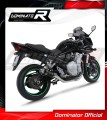 Suzuki GSF 1250 N / S BANDIT 2007 - 2016 EXHAUST Collector Manifold Full System Muffler Auspuff Sportauspuff Silencer Echappement Silencieux Scarico Scarichi Escape Wydech Tłumik GP1 BLACK Dominator Exhaust System 2