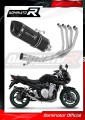 système d’échappement complet avec silencieux DOMINATOR Full System HP1 noir compatible avec la moto Suzuki GSF 1250 N / S BANDIT 2007  2016