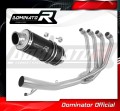 système d’échappement complet avec silencieux DOMINATOR Full System GP1 noir compatible avec la moto Suzuki GSF 650 BANDIT N / S 2007  2016 2