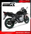 système d’échappement complet avec silencieux DOMINATOR Full System GP1 noir compatible avec la moto Suzuki GSF 650 BANDIT N / S 2007  2016 3