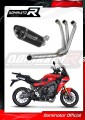 kompletny układ wydechowy z tłumikiem DOMINATOR Full System HP8 CZARNY pasujący do motocykla Yamaha Tracer 9 / GT 2021 - 2023
