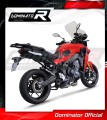 complete exhaust system with muffler DOMINATOR Full System HP8 BLACK EX fits to Yamaha Tracer 9 / GT 2021  2023 3