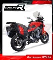 système d’échappement complet avec silencieux DOMINATOR Full System titane HP8 compatible avec la moto Yamaha Tracer 9 / GT 2021  2023 4