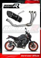 MT-09 2021 - 2022 EXHAUST Yamaha Full System Muffler Auspuff Sportauspuff Silencer Echappement Silencieux Scarico Scarichi Escape Collector Manifold Wydech Tłumik HP5 BLACK DOMINATOR