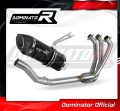 MT-09 2021 - 2022 EXHAUST Yamaha Full System Muffler Auspuff Sportauspuff Silencer Echappement Silencieux Scarico Scarichi Escape Collector Manifold Wydech Tłumik HP5 BLACK DOMINATOR 1
