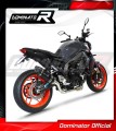 MT-09 2021 - 2022 EXHAUST Yamaha Full System Muffler Auspuff Sportauspuff Silencer Echappement Silencieux Scarico Scarichi Escape Collector Manifold Wydech Tłumik HP5 BLACK DOMINATOR 2