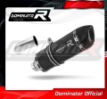 échappement silencieux DOMINATOR HP1 noir compatible avec la moto BMW F800S 2006  2012