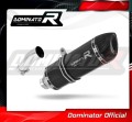 échappement silencieux DOMINATOR HP1 noir compatible avec la moto BMW F800R 2009  2019