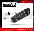 échappement silencieux DOMINATOR HP1 noir compatible avec la moto BMW F800GS 2008  2017