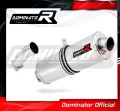 échappement silencieux DOMINATOR ovale compatible avec la moto BMW F800GS 2008  2017