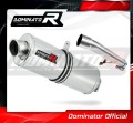 échappement silencieux DOMINATOR ovale compatible avec la moto Honda CBF 600 2008  2013 2