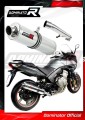 échappement silencieux DOMINATOR rond compatible avec la moto Honda CBF 600 2008  2013