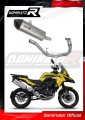 système d’échappement complet avec silencieux DOMINATOR Full System titane HP7 compatible avec la moto Benelli TRK 502 X 2022  2023