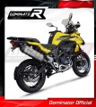 Benelli TRK 502 X 2022 EXHAUST Muffler Auspuff Sportauspuff Silencer Echappement Silencieux Scarico Scarichi Escape Wydech Tłumik HP7 Titanium Dominator Exhaust System 4