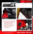 Yamaha Tracer 9 / GT 2021 - 2022 EXHAUST Collector Manifold Full System Muffler Auspuff Sportauspuff Silencer Echappement Silencieux Scarico Scarichi Escape Wydech Tłumik HP8 BLACK Dominator Exhaust System 9