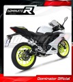 kompletny układ wydechowy z tłumikiem DOMINATOR Full System GP CZARNY pasujący do motocykla Yamaha YZF R125 2021 - 2023 3