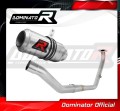 système d’échappement complet avec silencieux DOMINATOR Full System GP compatible avec la moto Yamaha YZF R125 2021  2023 2