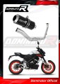 Yamaha MT 125 2021 - 2022 EXHAUST Collector Manifold Full System Muffler Auspuff Sportauspuff Silencer Echappement Silencieux Scarico Scarichi Escape Wydech Tłumik GP BLACK Dominator Exhaust System