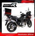 échappement silencieux DOMINATOR rond compatible avec la moto Suzuki DL 650 VStrom / XT 2012  2016 3
