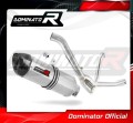 échappement silencieux DOMINATOR HP1 compatible avec la moto Suzuki DL 650 VStrom / XT 2012  2016 2