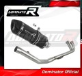 kompletny układ wydechowy z tłumikiem DOMINATOR Full System HP1 CZARNY pasujący do motocykla Yamaha XP 530 T-MAX 2012 - 2016 4