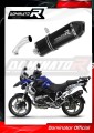 BMW R1200GS 2008-2009  motorcycle Exhaust Muffler Auspuff Sportauspuff Silencer Echappement Silencieux Scarico Scarichi Escape Wydech Tłumik  HP7 BLACK  Dominator