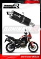 échappement silencieux DOMINATOR P7 noir compatible avec la moto Honda CRF 1000L Africa Twin 2016  2019 3