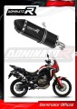 échappement silencieux DOMINATOR HP7 noir compatible avec la moto Honda CRF 1000L Africa Twin 2016  2019 3