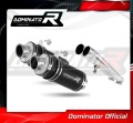 exhaust muffler DOMINATOR GP1 BLACK fits to Honda CBR 1100 XX 1996  2006 2