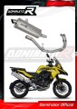 complete exhaust system with muffler DOMINATOR Full System titanium P7 fits to Benelli TRK 502 X 2018  2021