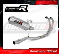 kompletny układ wydechowy z tłumikiem DOMINATOR Full System OV G2 pasujący do motocykla Yamaha YZF-R3 2019 - 2024 2