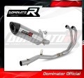 système d’échappement complet avec silencieux DOMINATOR Full System HP8 compatible avec la moto Yamaha YZFR3 2019  2024 2