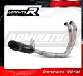 système d’échappement complet avec silencieux DOMINATOR Full System HP8 noir compatible avec la moto Aprilia Tuono 660 2021  2024