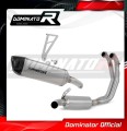 complete exhaust system with muffler DOMINATOR Full System titanium HP6 fits to Aprilia Tuono 660 2021  2024