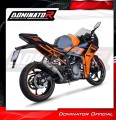 échappement silencieux DOMINATOR GP compatible avec la moto KTM RC 390 2022  2024 3