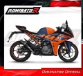 wydech tłumik DOMINATOR GP CZARNY pasujący do motocykla KTM RC 390 2022 - 2024 4