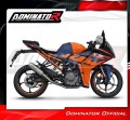 KTM RC 390 2022 - 2023 Exhaust Muffler Manifold Collector Auspuff Sportauspuff Silencer Echappement Silencieux Scarico Marmitta Scarichi Escape Wydech Tłumik Kolektor OV G2 DOMINATOR Full Exhaust System 3