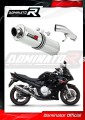 échappement silencieux DOMINATOR rond compatible avec la moto Suzuki GSXF 650 2007  2016