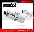 exhaust muffler DOMINATOR ROUND fits to Suzuki GSXF 650 2007  2016 2