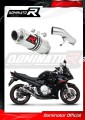 échappement silencieux DOMINATOR GP1 compatible avec la moto Suzuki GSXF 650 2007  2016