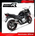échappement silencieux DOMINATOR GP1 compatible avec la moto Suzuki GSXF 650 2007  2016 3