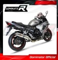 exhaust muffler DOMINATOR ROUND fits to Suzuki GSX 1250 FA 2010  2016 3